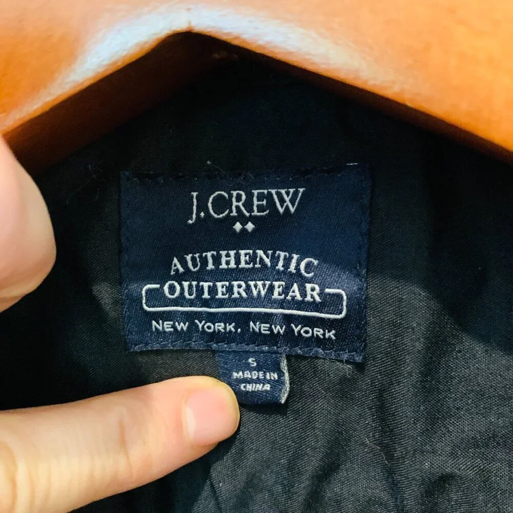 J.CREW Men's Heavy Weight Wool Blend Shirt Jacket Shacket Size Small